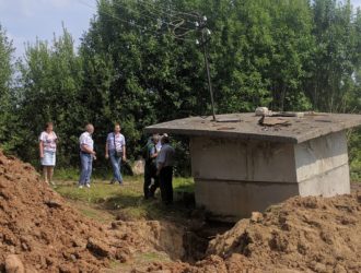 ППМИ 2016: контроль выполнения работ по проекту ремонта водопровода в деревне Каменка