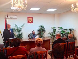 Вступление в должность Главы Максатихинского района К.Г. Паскина