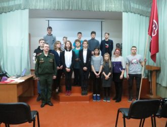 В Максатихе активно развивают движение «Юнармия»