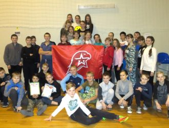 В физкультурно-оздоровительном комплексе п. Максатиха для юнармейцев провели «Гонку героев»
