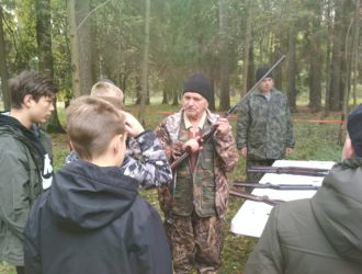 Для юнармейцев провели военно-патриотическую игру