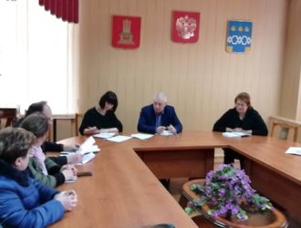 В администрации Максатихинского района 28 февраля под председательством Главы Максатихинского района К.Г. Паскина