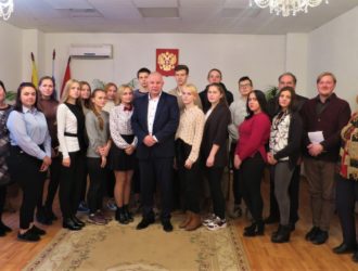 Встреча молодежи с Главой Максатихинского района К.Г. Паскиным