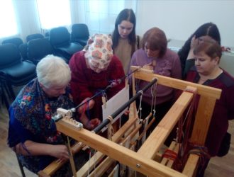 Технологии изготовления весьегонских тканых поясов