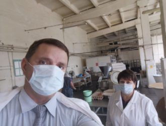 Выход на Максатихинский хлебозавод для встречи с трудовым коллективом