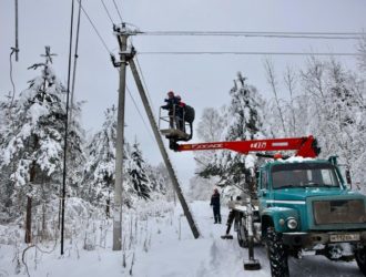 В Тверской области оперативно устраняются нарушения на энергосетях