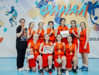 Максатихинские спортсменки заняли первое место в финале ЦФО чемпионата «Локобаскет-Школьная лига»