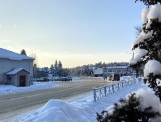 Ограничение движения транспорта на площади Свободы 14 марта 2021 года