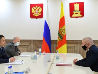 Губернатор Игорь Руденя провел встречу с главой Максатихинского района