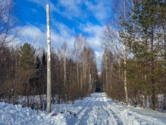 Спортивно и светло: на Марьиной роще начались работы по освещению лыжной трассы