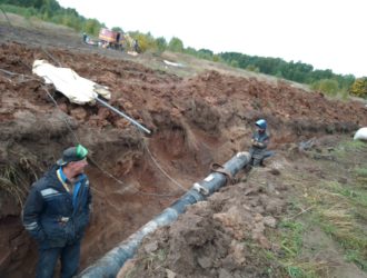 В Тверской области продолжается строительство межпоселкового газопровода ГРС «Бежецк» — п. Максатиха