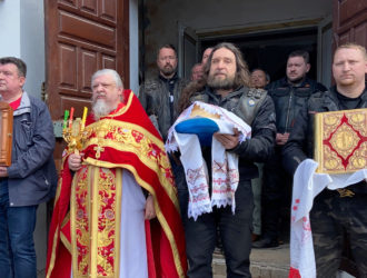Максатихинский округ посетил основатель и лидер байкерского клуба «Ночные волки» Александр «Хирург» Залдастанов