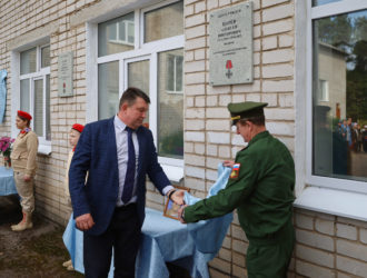 В МСОШ № 2 открыли мемориальные доски в честь погибших военнослужащих в зоне СВО