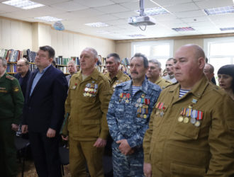 15 февраля в Максатихинской центральной библиотеке прошла встреча поколений «Живая память»