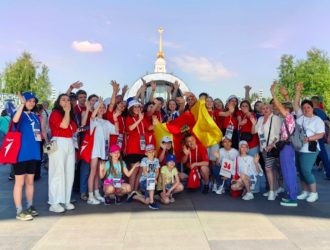 Школьники Тверской области стали участниками Фестиваля детства и юности в Москве