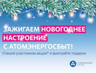 АтомЭнергоСбыт зажигает новогоднее настроение