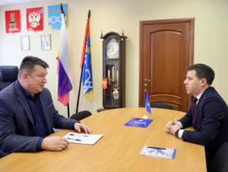 Рабочая встреча главы Максатихинского округа с заместителем директора Калининской АЭС