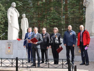 В Максатихинском округе торжественно отметили 80-летие Победы в Великой Отечественной войне
