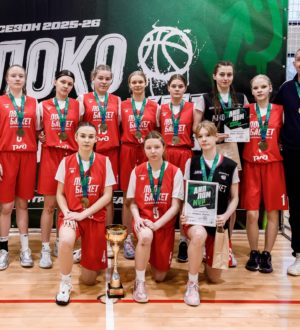 Баскетболистки Максатихинского округа завоевали золото чемпионата ЦФО «Локобаскет – Школьная лига»