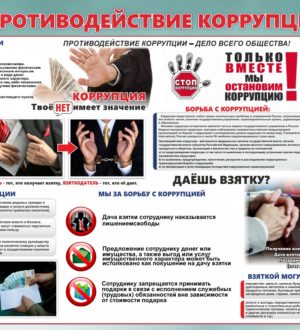 Памятка по противодействию коррупции