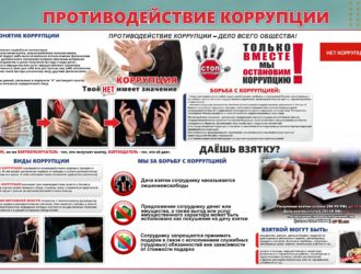 Памятка по противодействию коррупции
