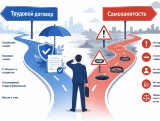 Самозанятость вместо трудового договора — не дайте себя обмануть!
