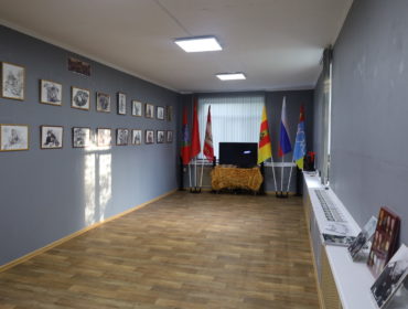 В Максатихе открыли зал патриотов