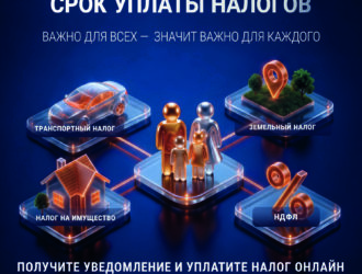 Уплатите имущественные налоги не позднее 1 декабря